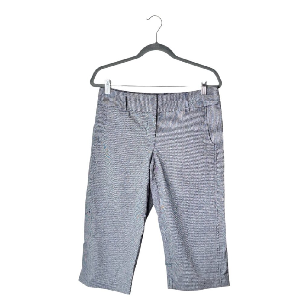 Daisy Fuentes Wide Leg Gray Capris